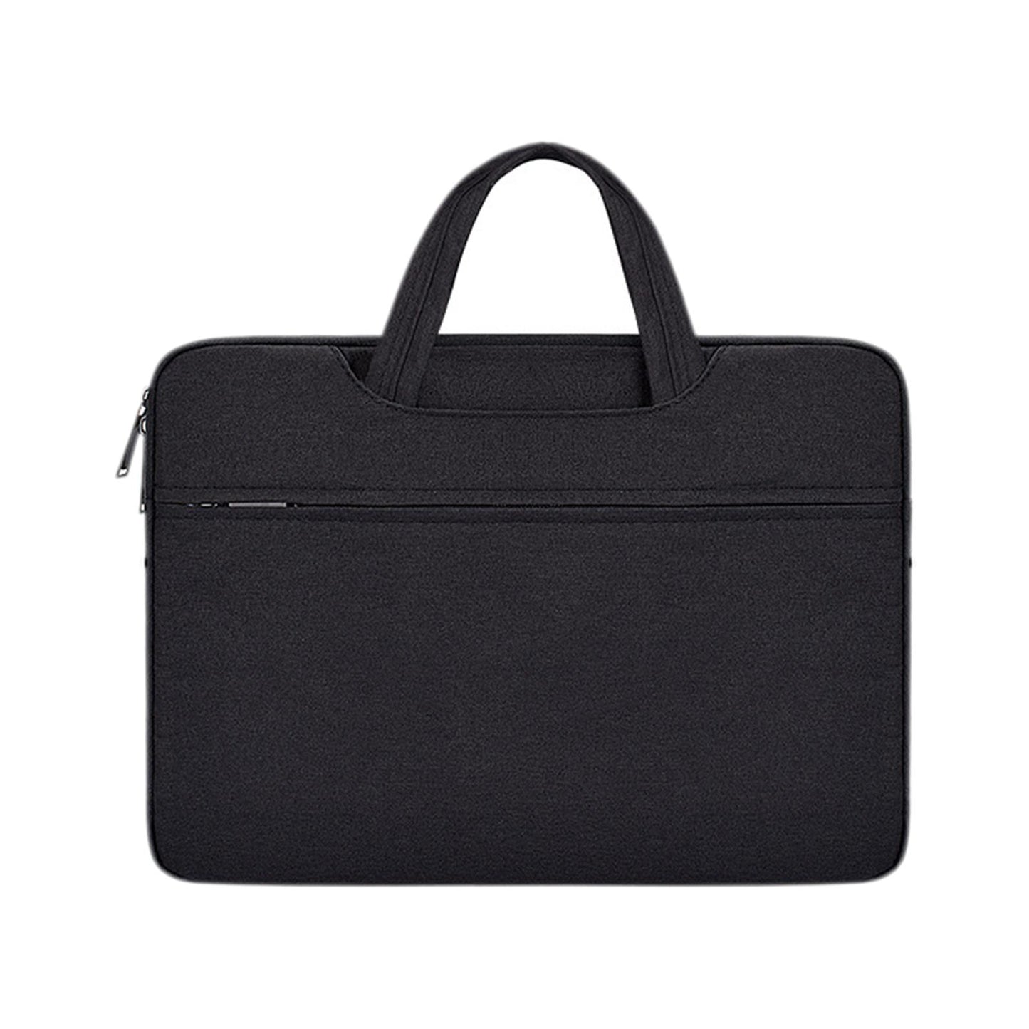 Laptop and Tablet Case Sleeve Waterproof Organizer Pocket for Men Women Black 15.6inch