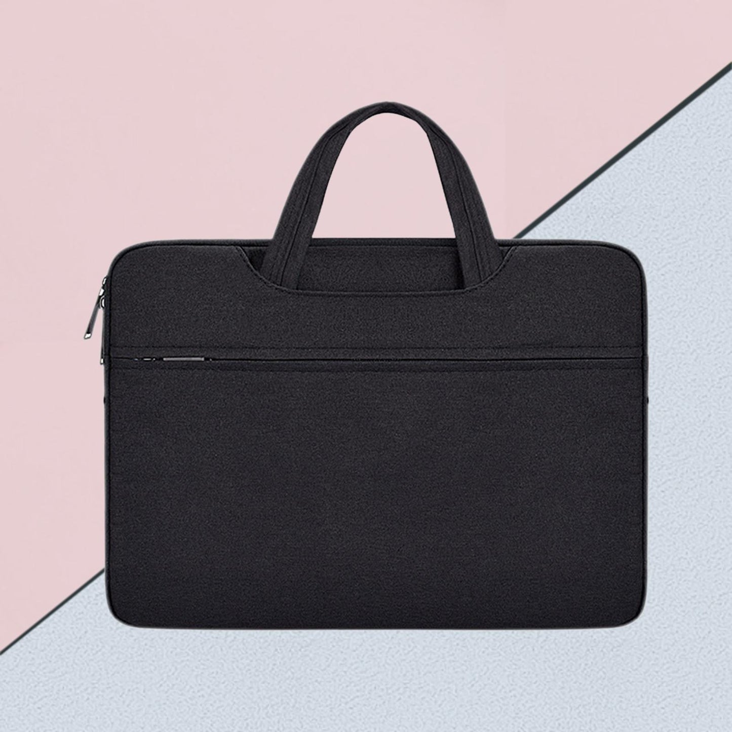 Laptop and Tablet Case Sleeve Waterproof Organizer Pocket for Men Women Black 15.6inch