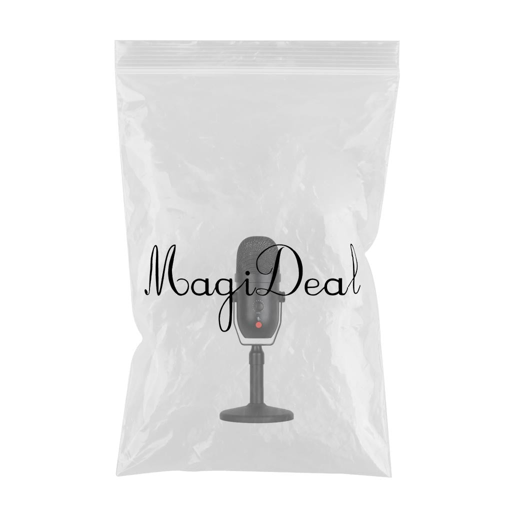 Professional Condenser Microphone Podcast Studio Recording for PC Laptop