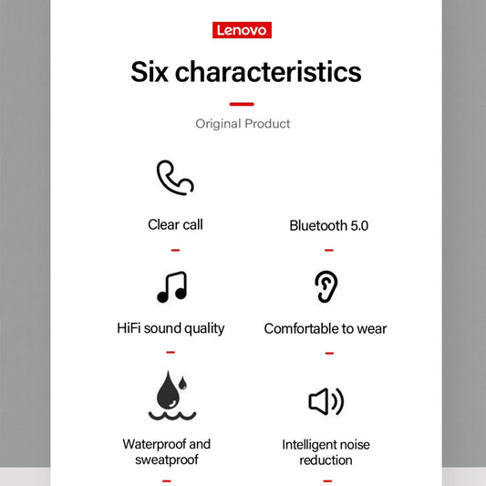 HT18 Bluetooth 5.0 Earphones LED Display Earbuds Headset HIFI Stereo White