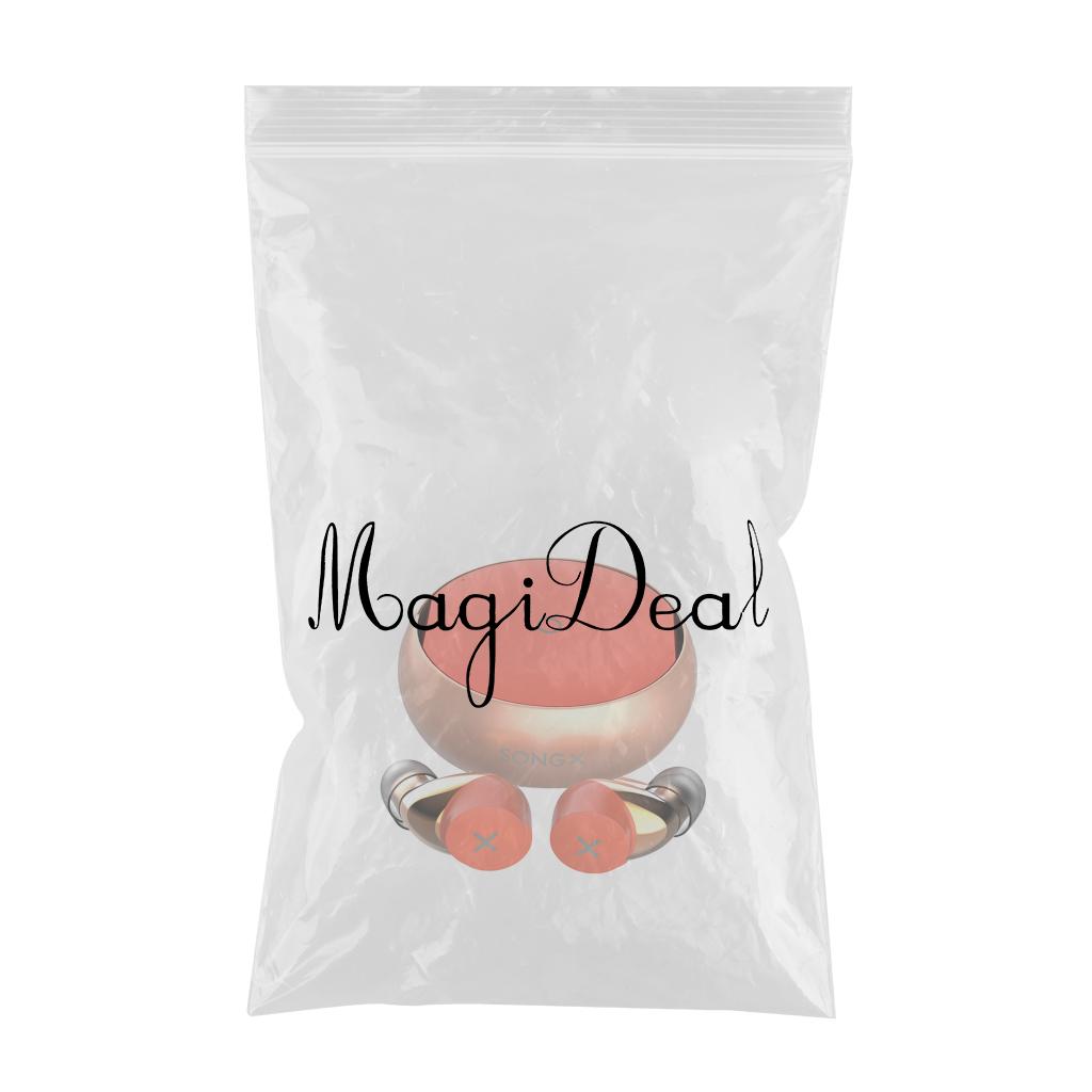 Blueteeth Wireless Earbuds Denoise Waterproof Star Loop Design Orange
