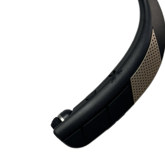 Neckband Wireless Speaker HD Low Latency w/ Retractable Earbuds Portable Gray B