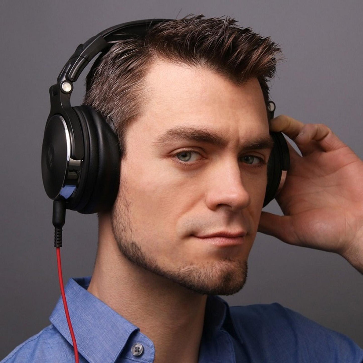 Pro-50 Wired Over Ear Headphones Studio Mixing DJ Stereo Headsets w/Mic