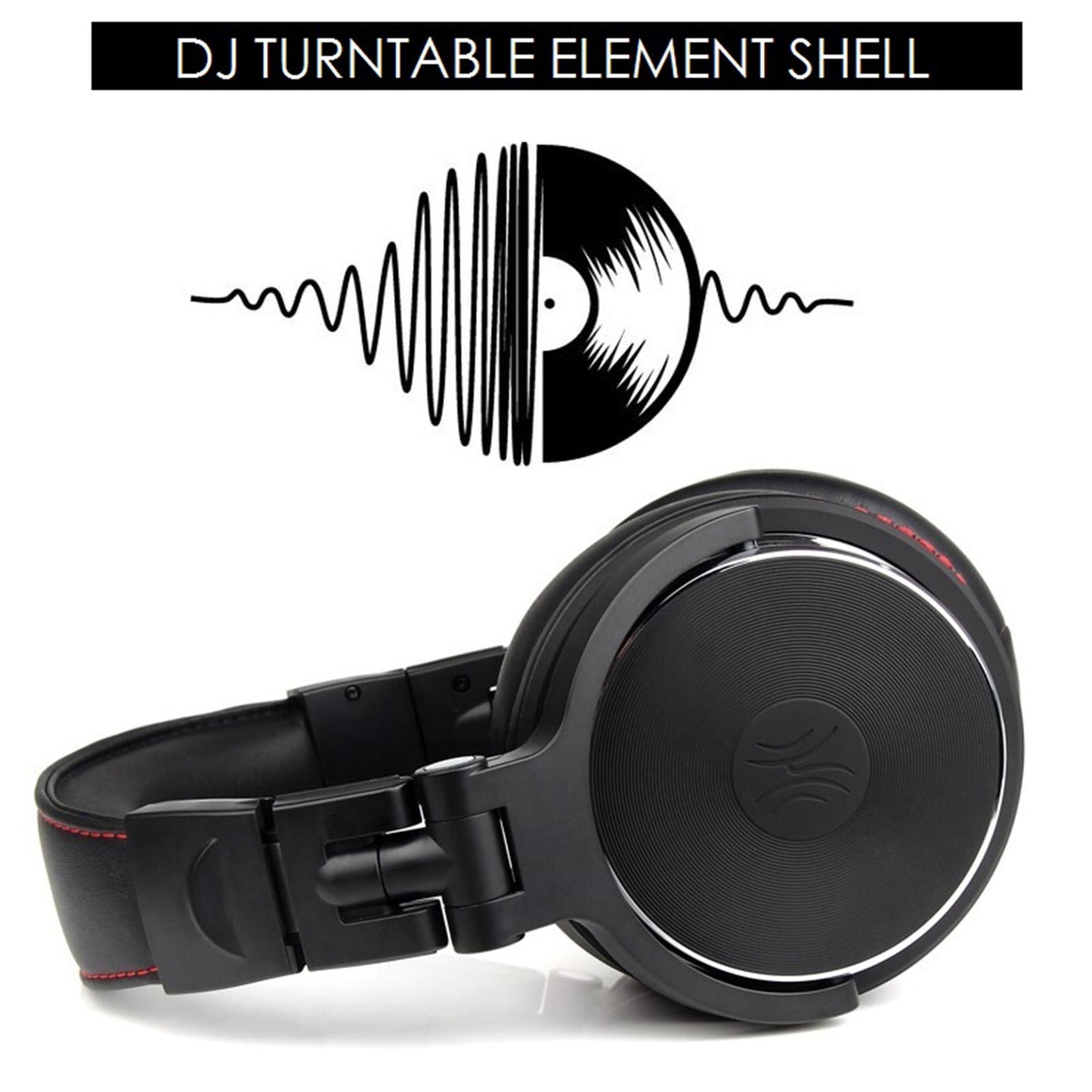 Pro-50 Wired Over Ear Headphones Studio Mixing DJ Stereo Headsets w/Mic