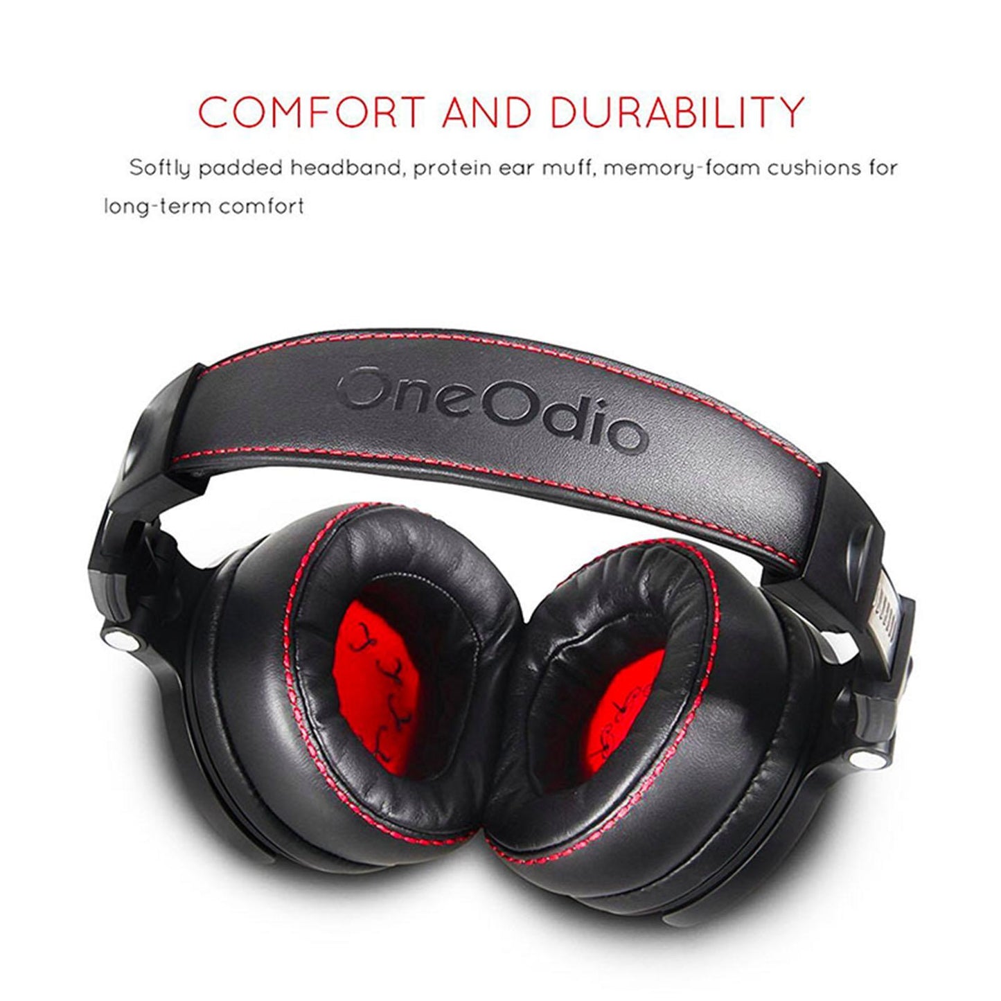 Pro-50 Wired Over Ear Headphones Studio Mixing DJ Stereo Headsets w/Mic