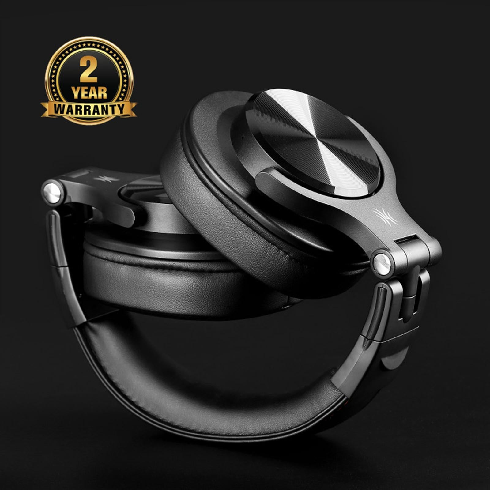 A70 DJ Bluetooth Headphone Wireless Headsets for Studio Monitor Black