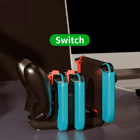 For Nintendo Controller Charging Dock Compatible with 6 Ports 2 USB Type C