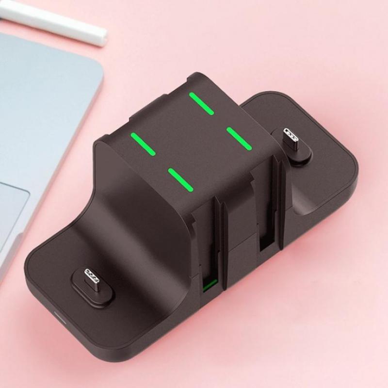 For Nintendo Controller Charging Dock Compatible with 6 Ports 2 USB Type C
