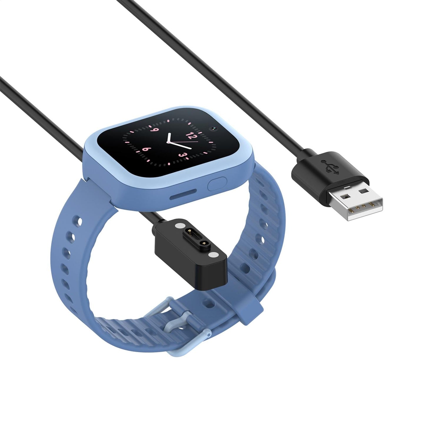 Smart Watch Replacement Magnetic Charging Cable Suitable for 3C/4C/4PRO/2S Black