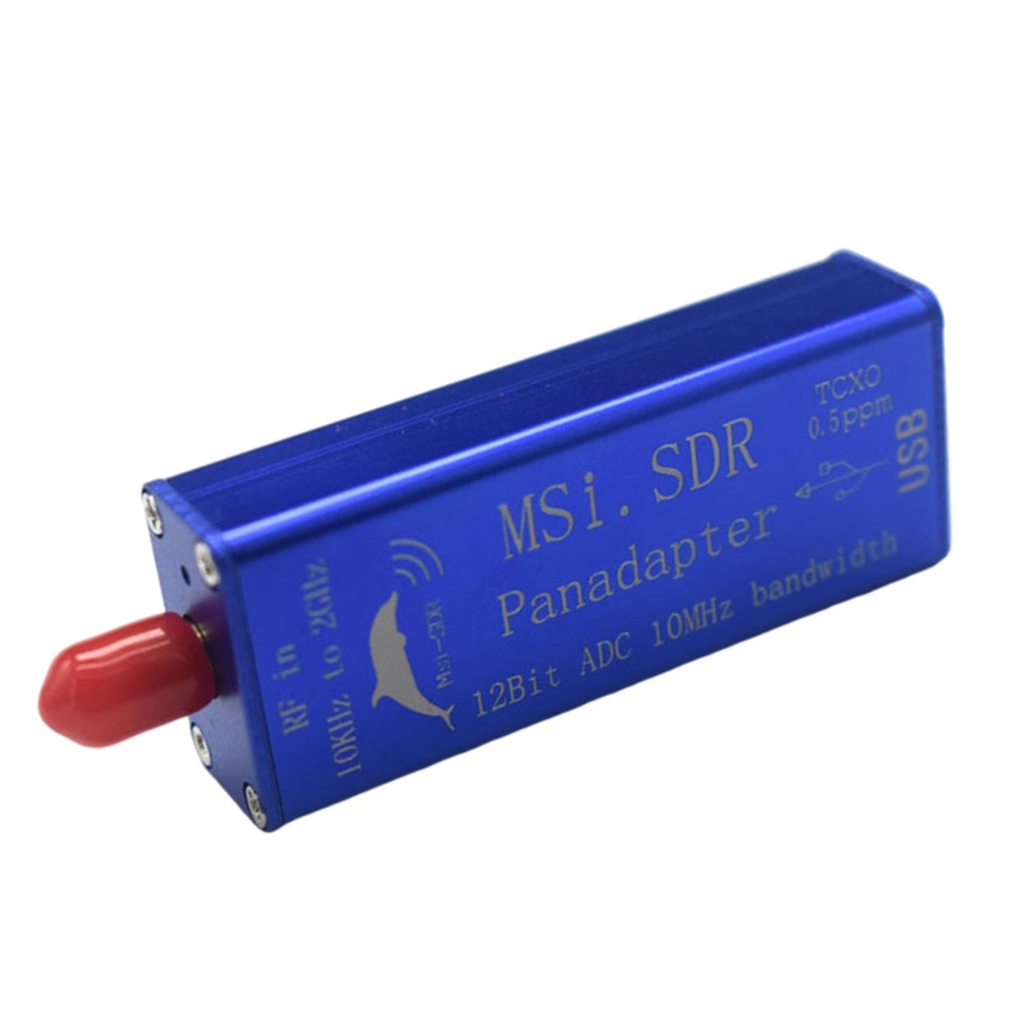 Portable SDR Receiver Built in TCXO 0.5ppm for MSI.SDR for Windows/Android