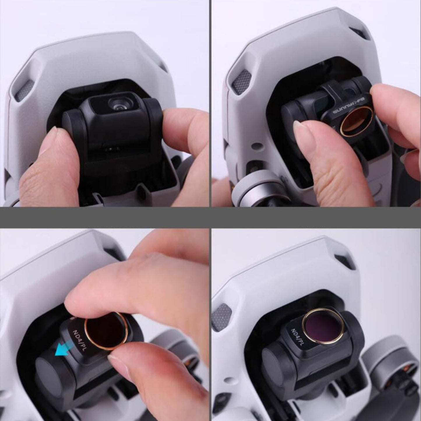 6pcs Lens Filter MCUV CPL ND for DJI Mavic Mini/ Mini 2 Camera Multi Coated