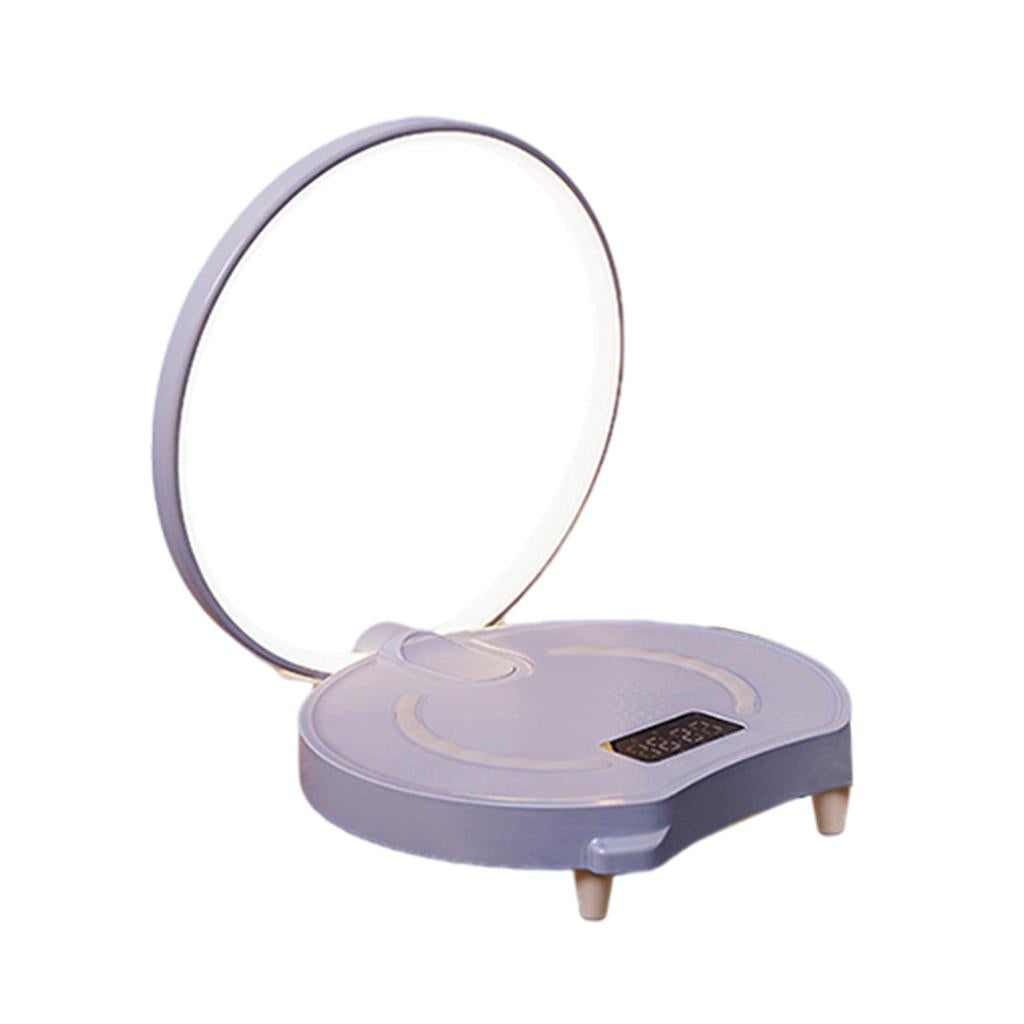 Bedside Lamp Bluetooth Speaker LED Table Lamp Modern Reading Lamp  Purple