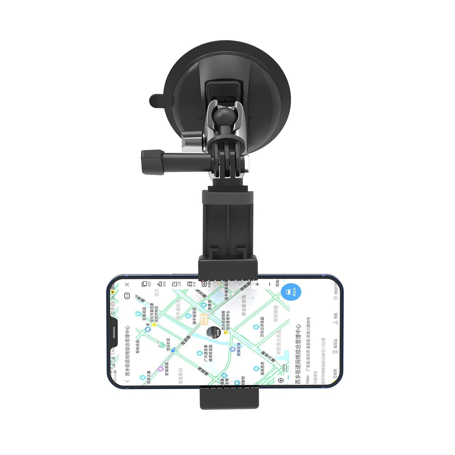 Suction Cup Universal Car Phone Mount Silicone for Auto Air Vent Smartphone
