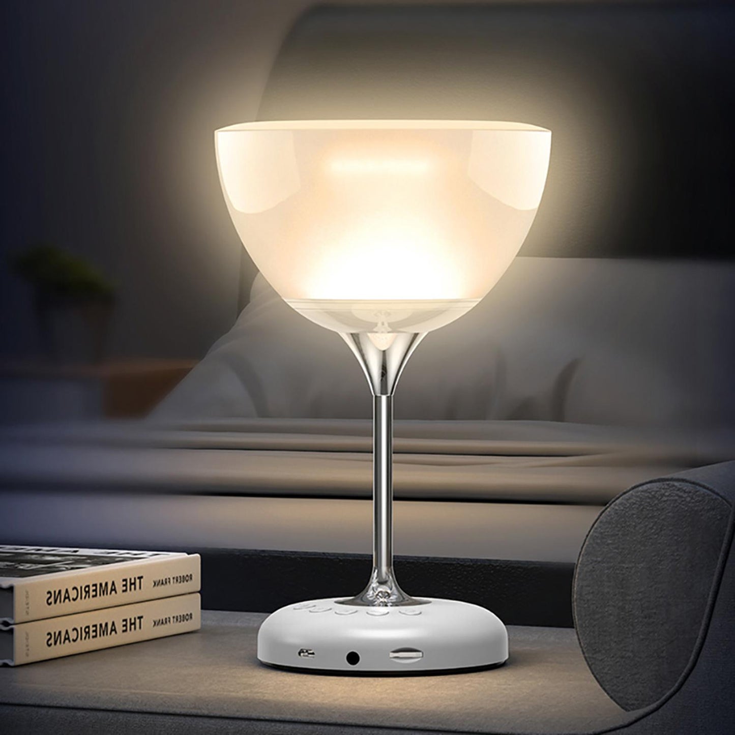 Bluetooth Speakers Lights Desk Lamp MP3 Player Gifts for Couples Girls Boys