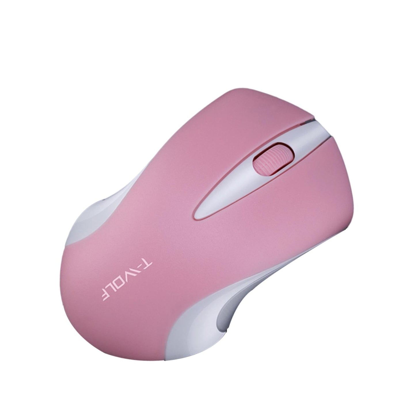 2.4GHz Mini Wireless Mouse 1200 DPI 3 Buttons for Windows for Study  Pink