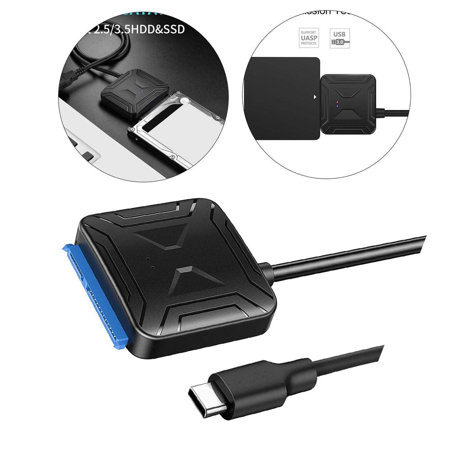 SATA to USB 3.0 Adapter Cable Converter Type C