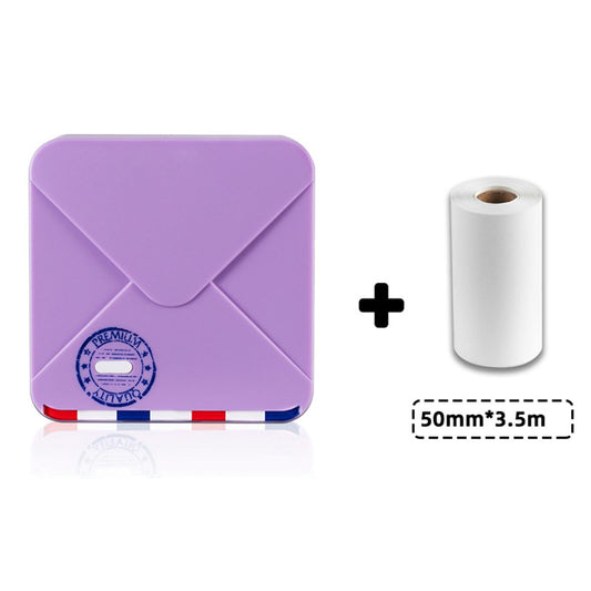 Photo Printer Portable Thermal Printer Smartphone for Study List  Pink