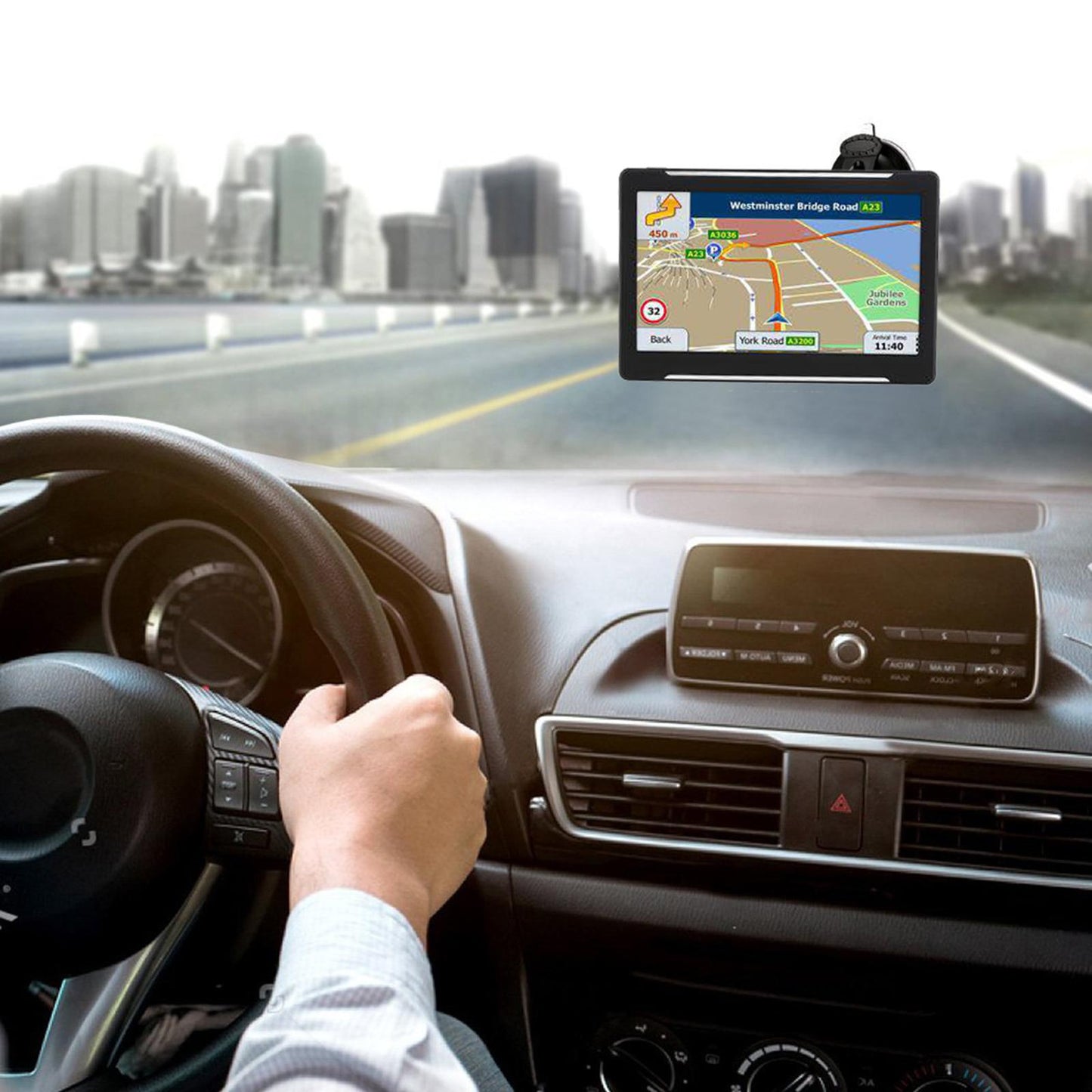 7 Inch Touch Screen Car Nav GPS Navigation System 8GB  Australia"