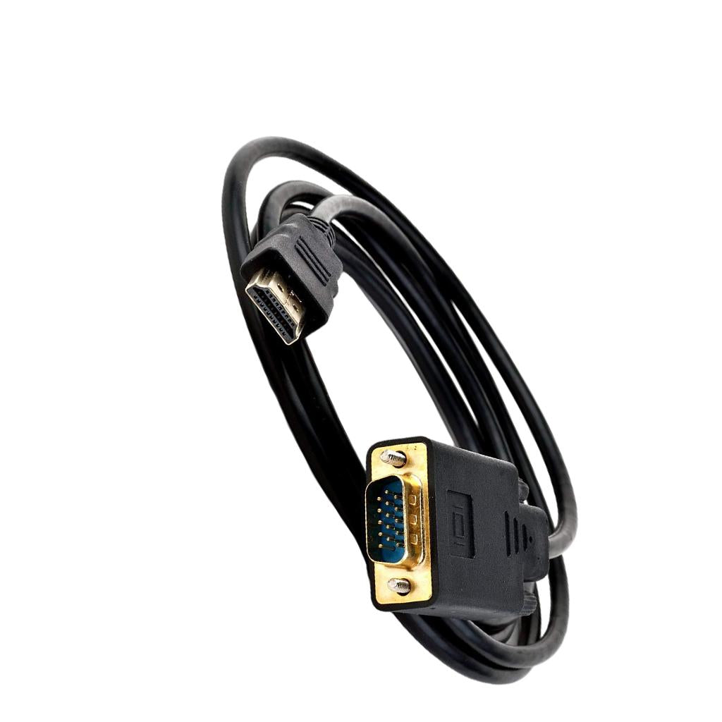 HDMI to VGA Adapter, Video Converter for PC Monitor HDTV HDMI TO VGA 10Ft