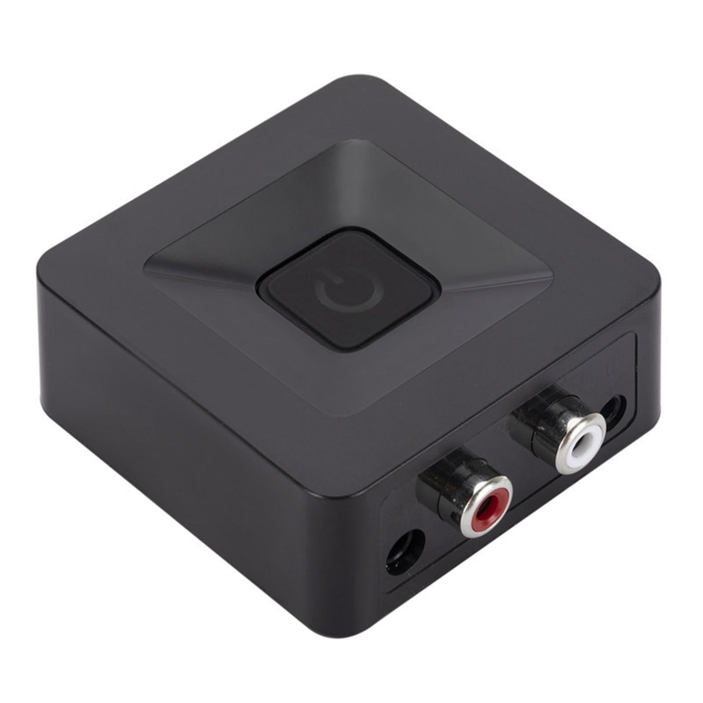 Wireless Bluetooth 5.0 Audio Receiver Adapter with 3.5 mm RCA USB Play Black