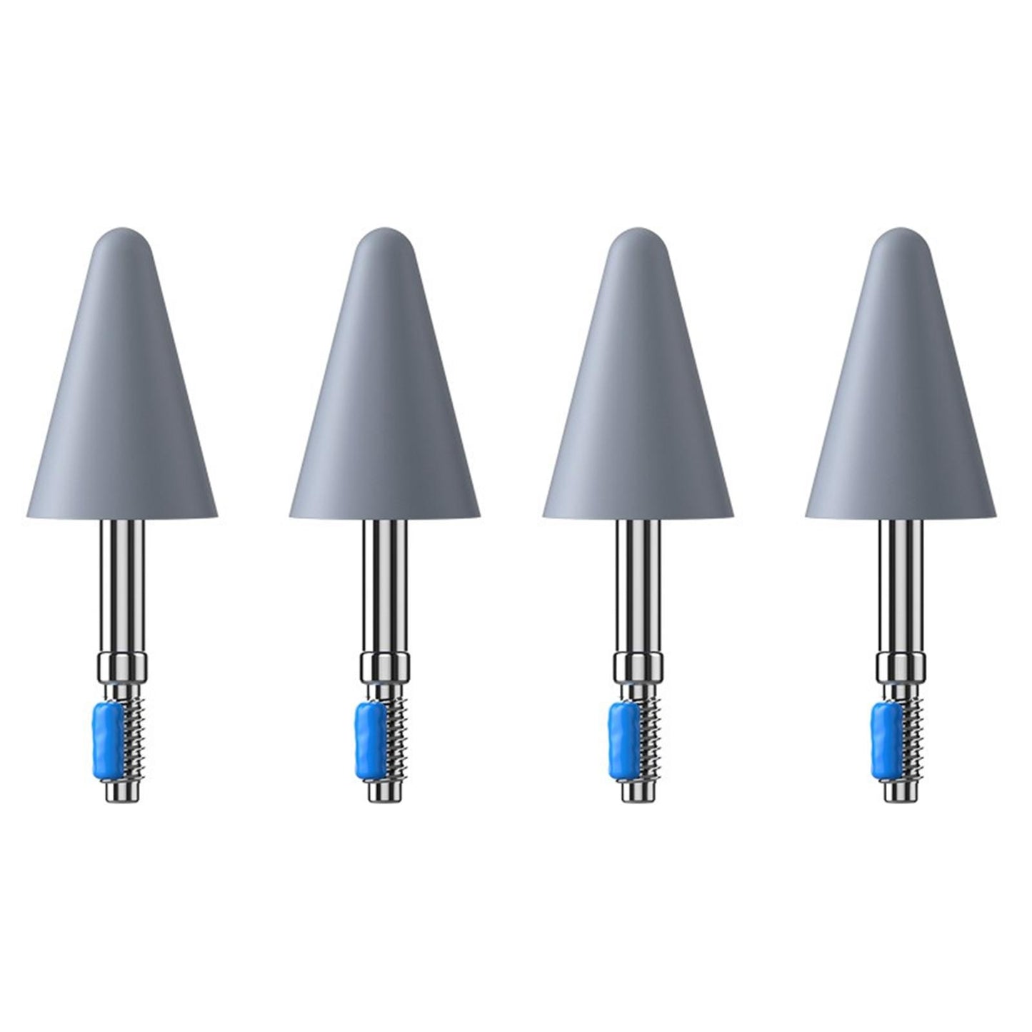 4Pcs Replace Pencil Tips Spare Nibs Stylus for MPencil 4Pcs Blue