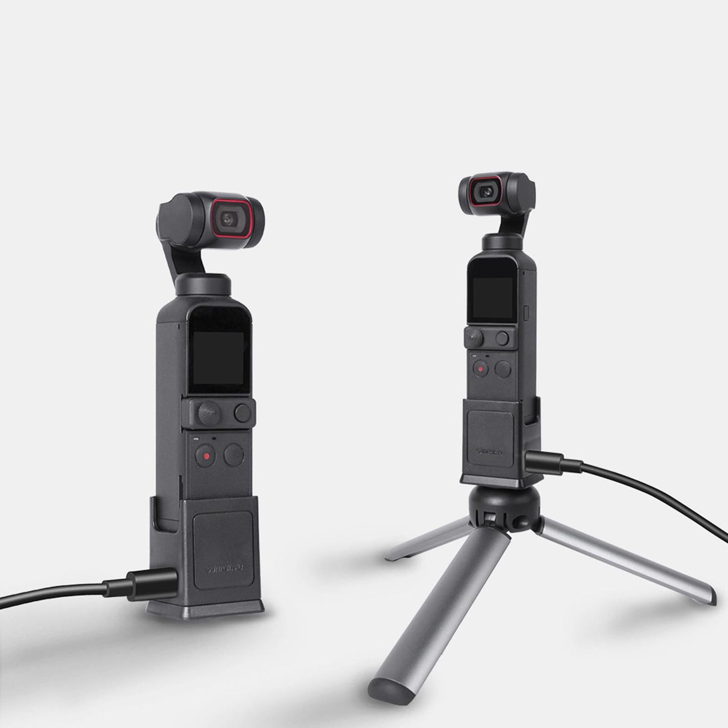 Type-C Charging Dock Adapter Mount 1/4 Screw for DJI Pocket 2/Osmo Pocket"