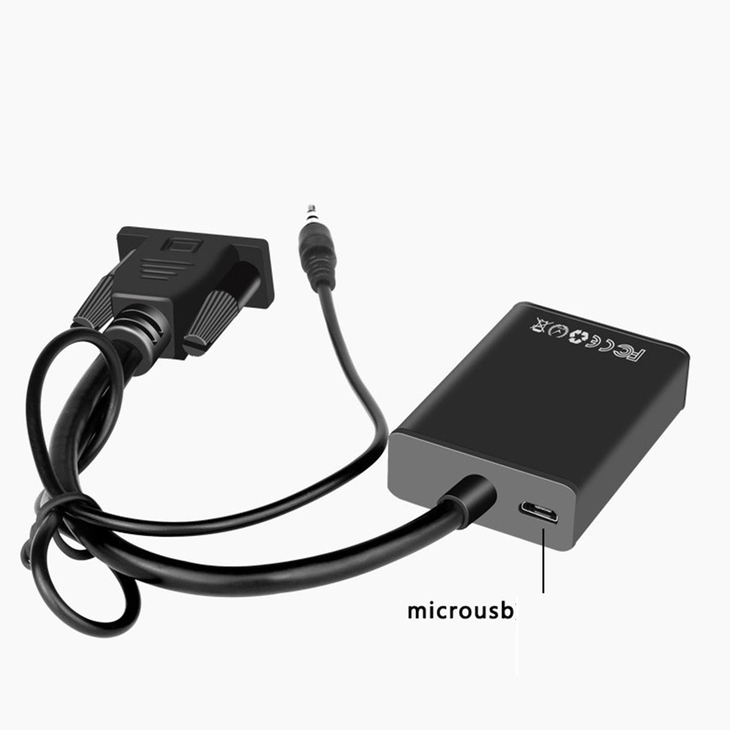 VGA to HDMI Converter VGA to HDMI for Computer Cell Phones for Raspberry Pi