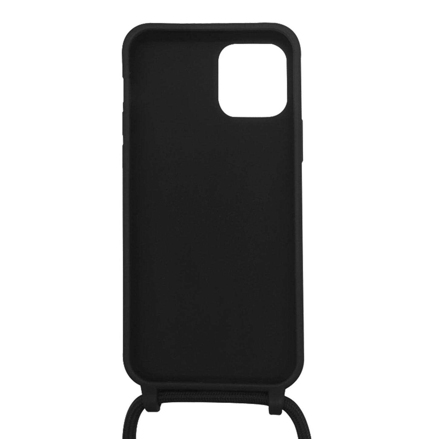 Phone Shell with Lanyard Set for Smartphones for Phone 11  Black