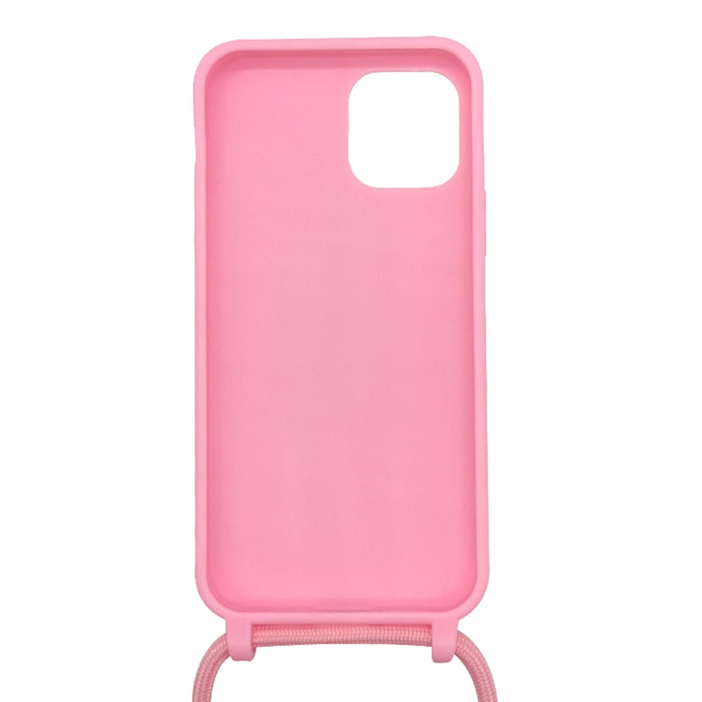 Phone Shell with Lanyard Set for Smartphones for Phone 12Pro Pink