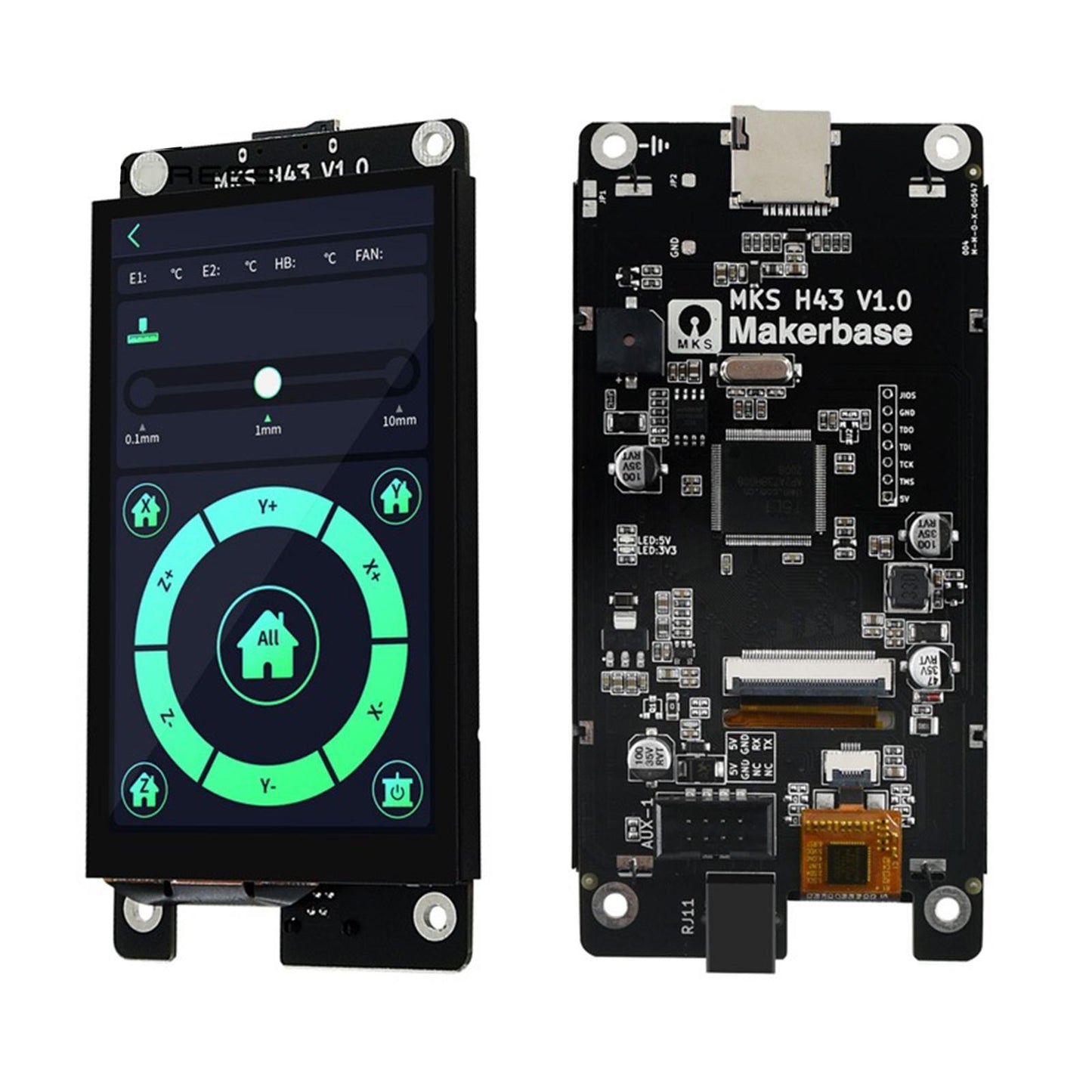 MKS H43 IPS Screen Touch Screen Smart Display 3D Printer Part Adapter A