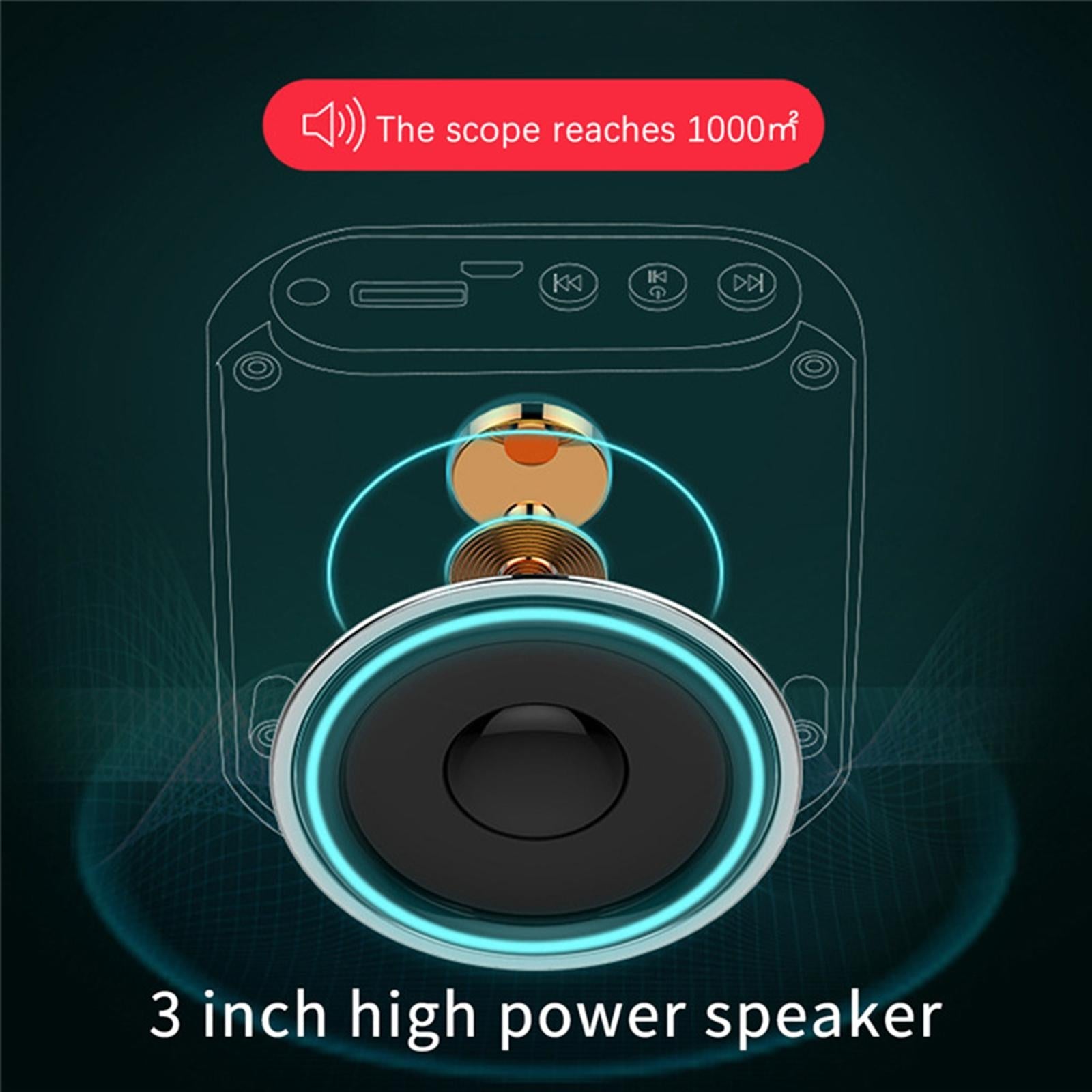 Portable Voice Amplifier Booster Megaphone w/Microphone Headset  White