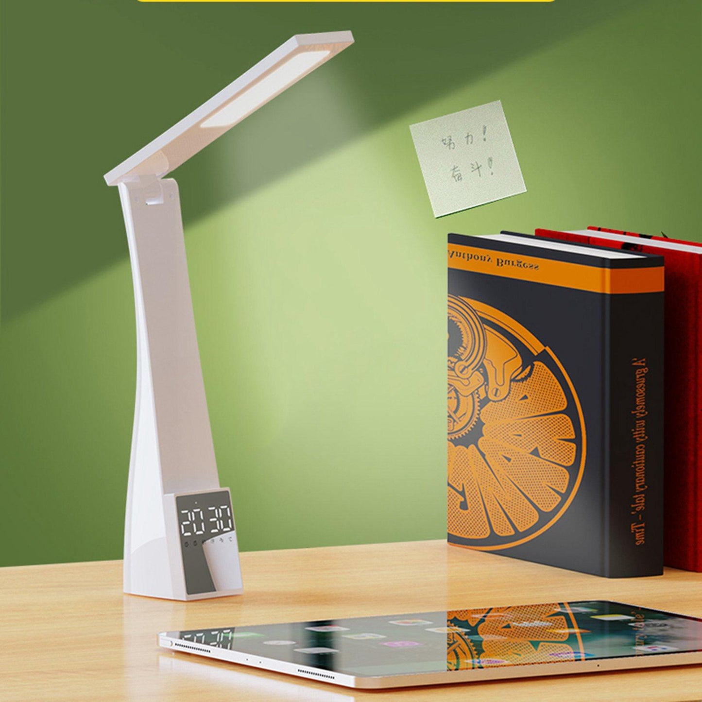 Wireless Bluetooth Desk Lamp LED Light Table with Speaker Office  black