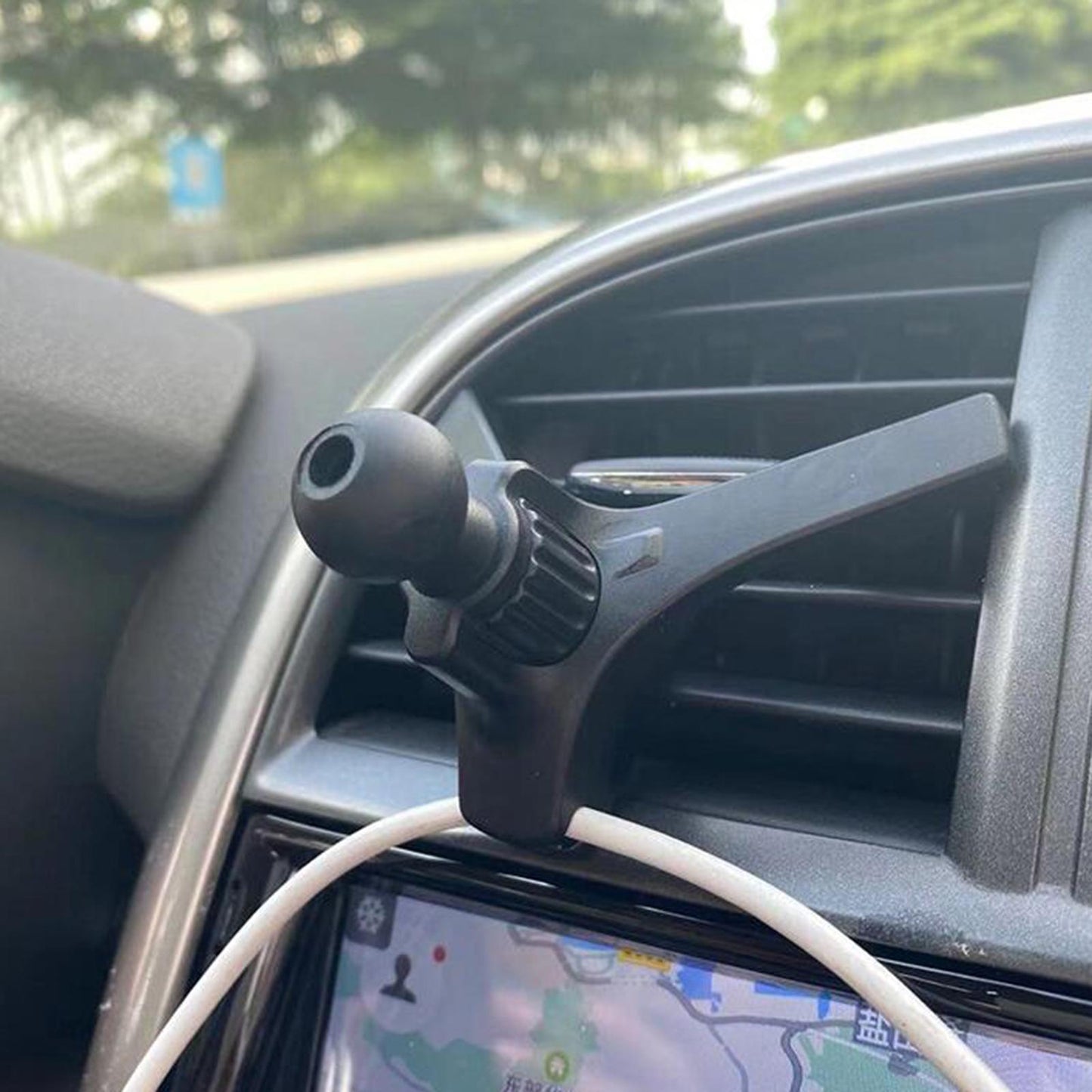Car Air Vent Mount Clip Adapter Phone Holder Stand Universal for Car 17mm
