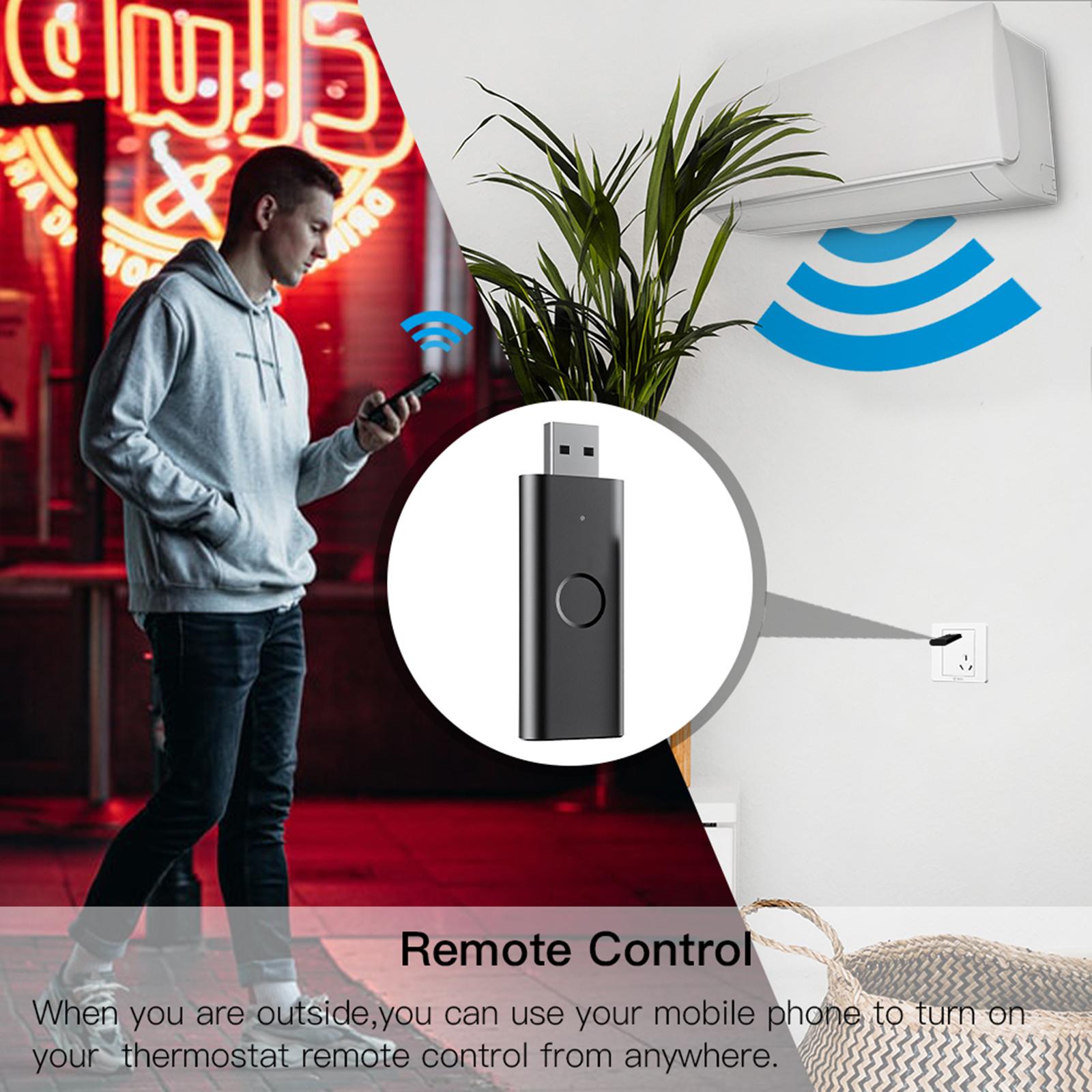 IR/RF Remote Controller USB RF433 Voice Control for Home TV for Tuya Smart