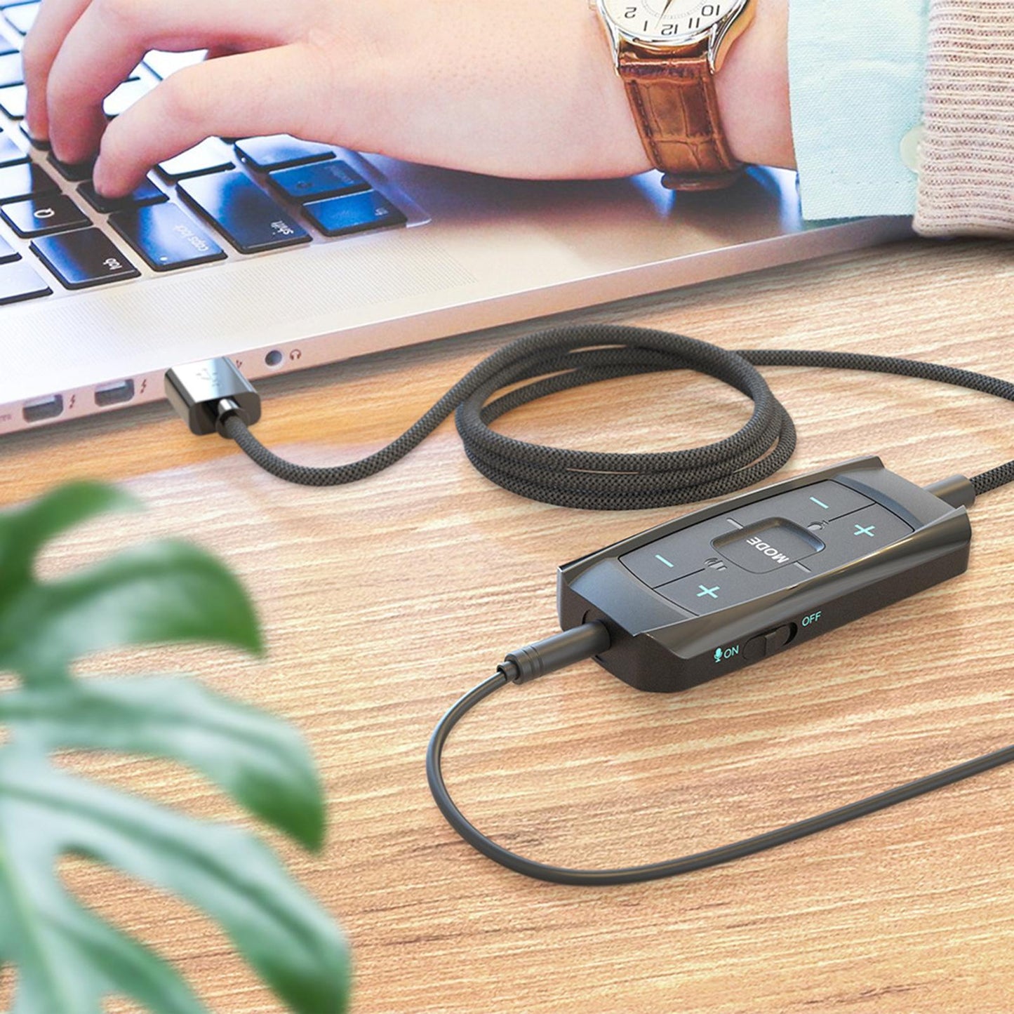 External USB Sound Card Virtual Surround Sound 7.1 3.5mm Converter for PS4