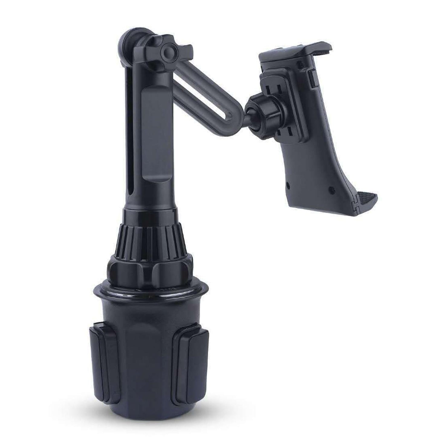 Car Mount Cup Holder Rotatable for Bottles Phones Windshield Long Version