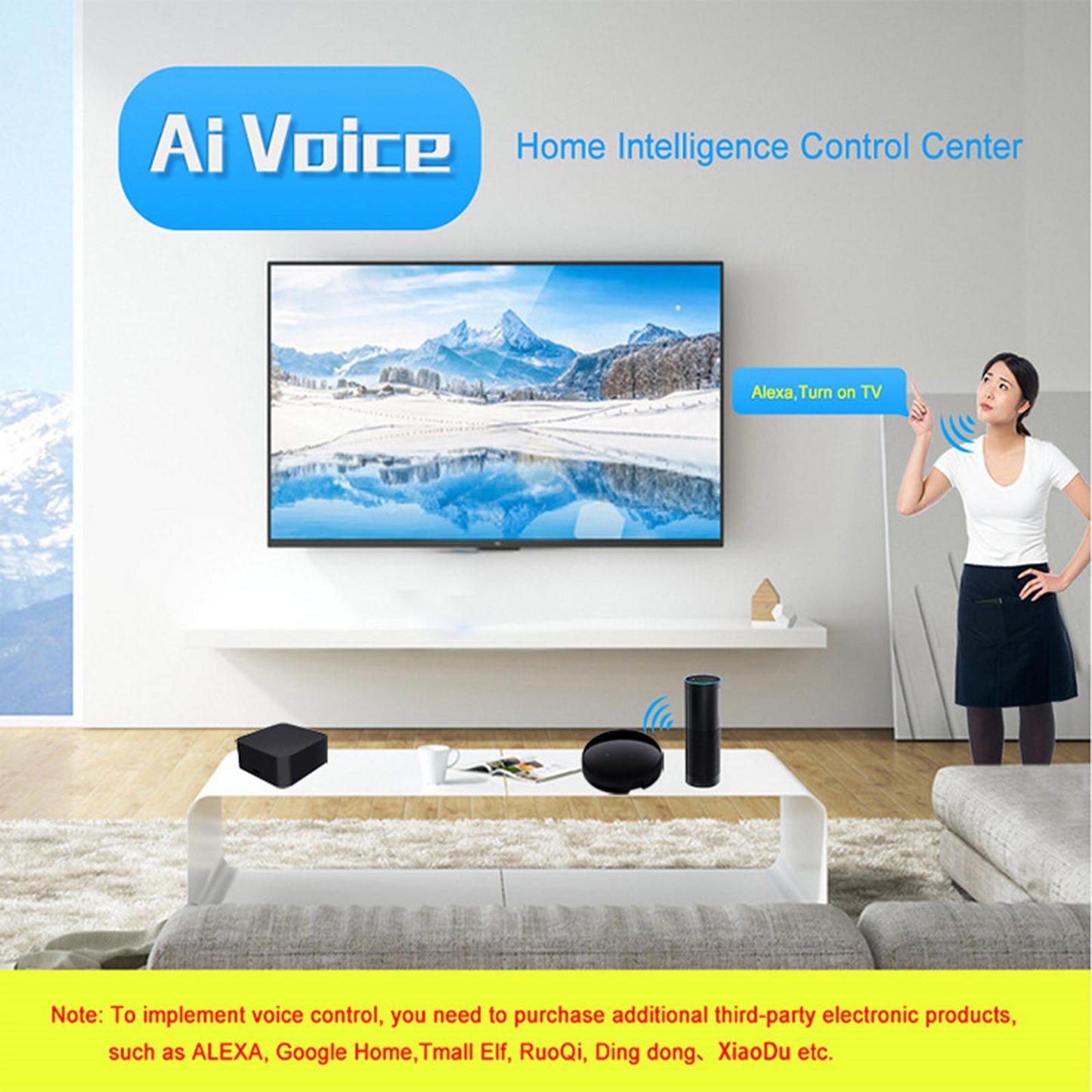 Mini Smart IR Remote Control for Google Home APP Control USB Interface