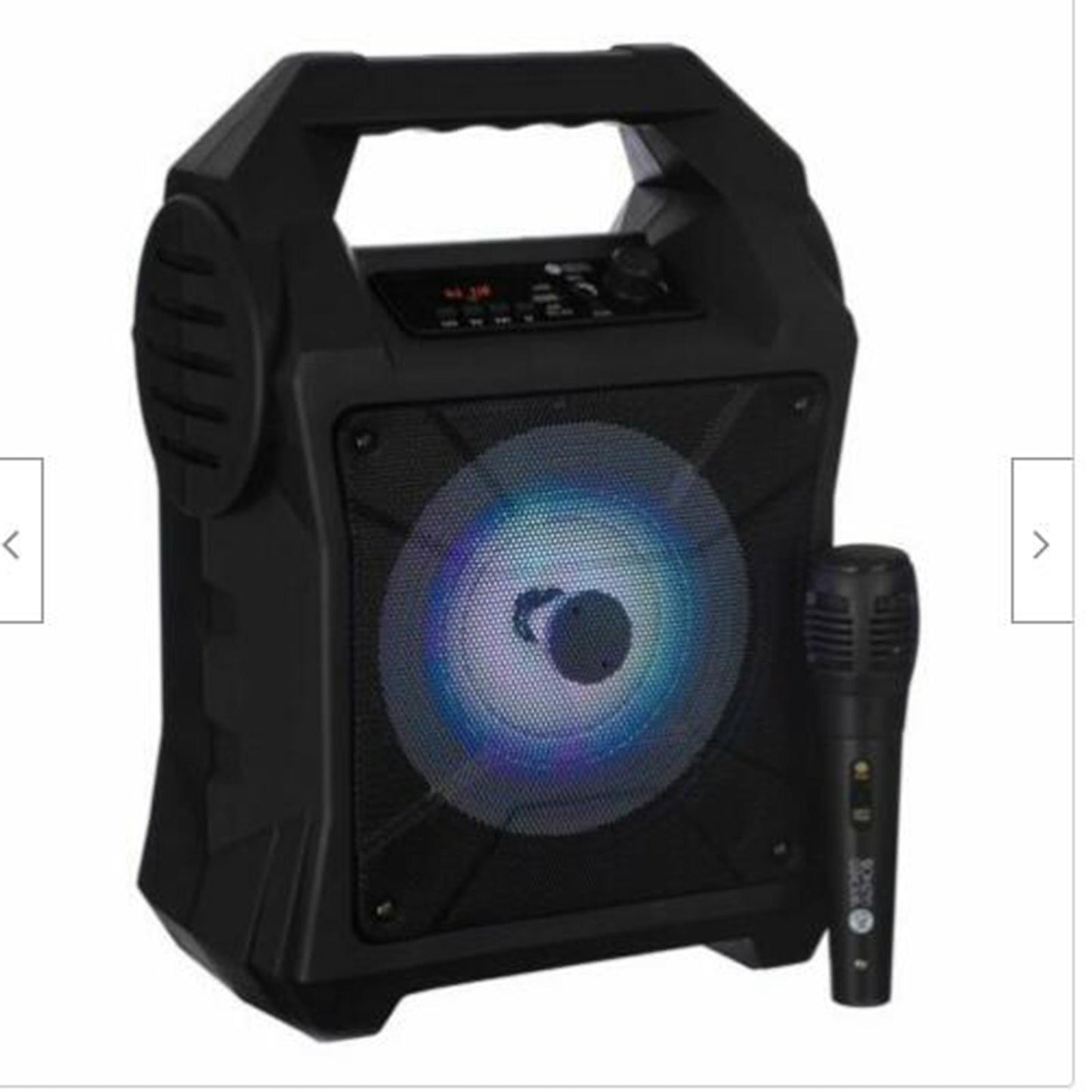 Karaoke Bluetooth Machine Records Singing Speaker for Adults Party Black
