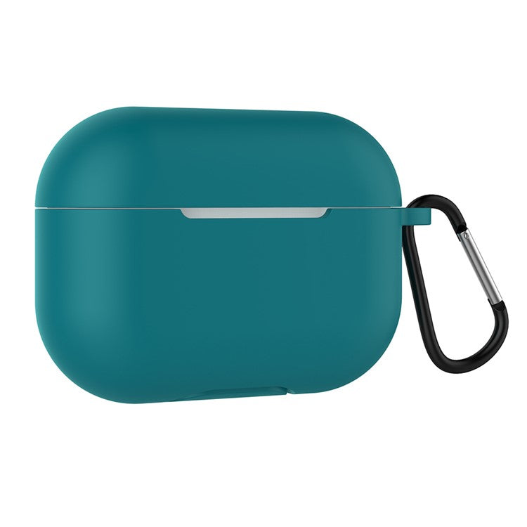 Solid Color Wireless Earphone Silicone Protective Case Cover for Airpods Pro - Green
