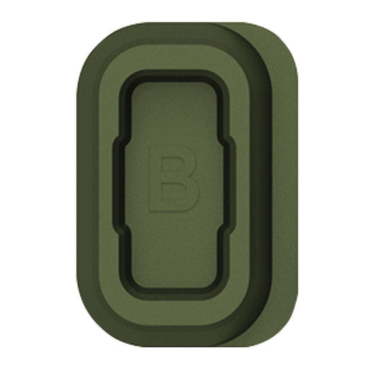 For Coros Pace Pro / Pace 2 / Apex 42mm / Apex 2 / Vertix / Vertix 2 Charging Port Plug Dust-Proof Silicone Cover (1Pc, Type B) - Army Green