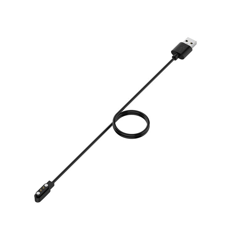 For OnePlus Nord Smart Watch Plastic Charger 60cm USB Magnetic Adsorption Charging Cable