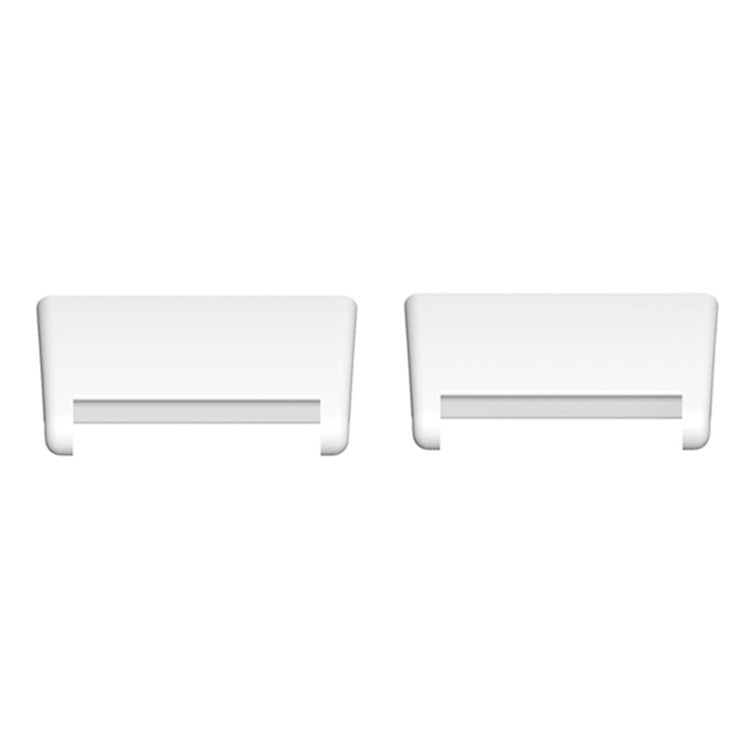 1 Pair for Xiaomi Redmi Watch 2 / Watch 2 Lite Connection Adapter 18mm Alloy Watch Strap Connector - Silver