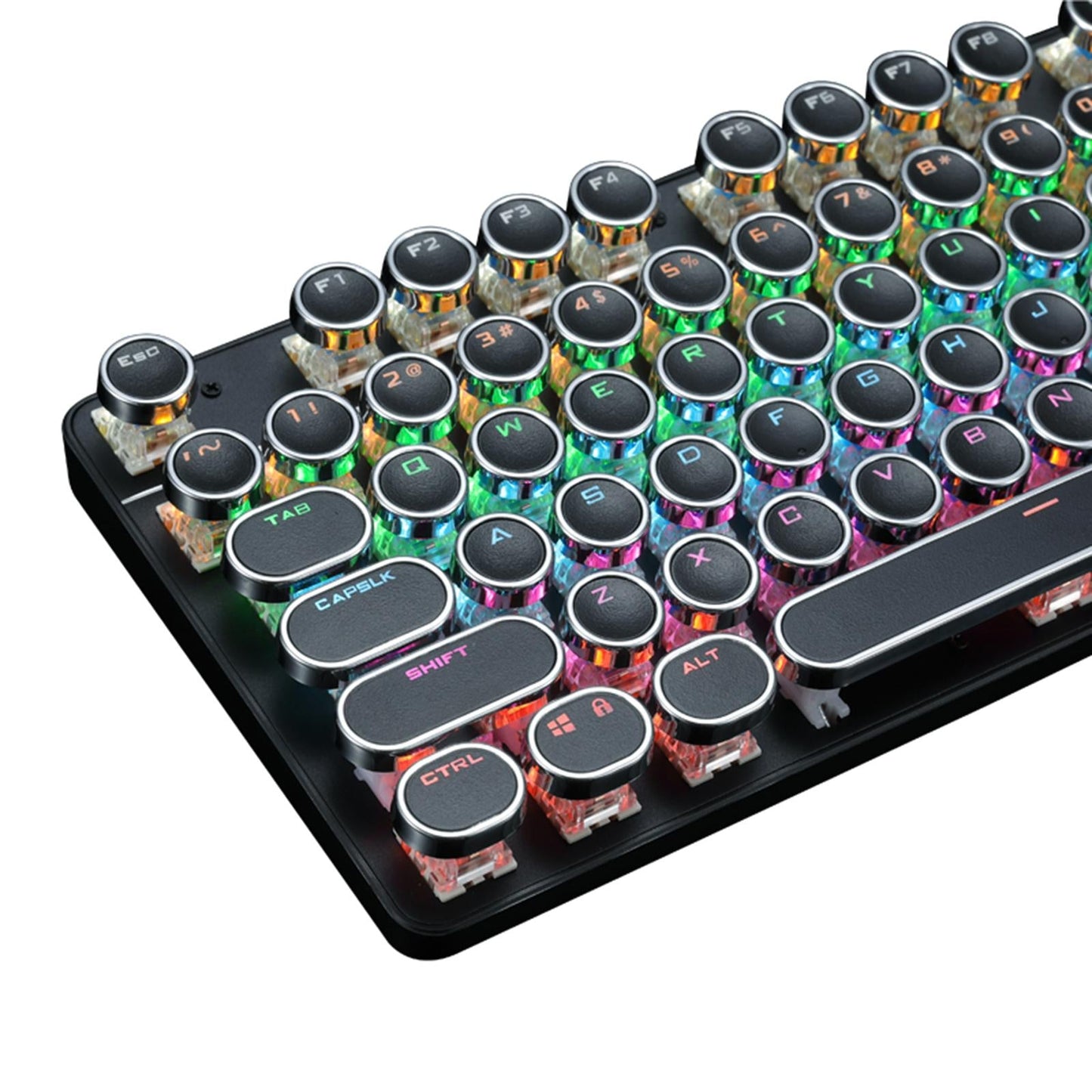 Mechanical Keyboard for Esports Hiwings Keyboard Mouse Light for Office Black K900-7