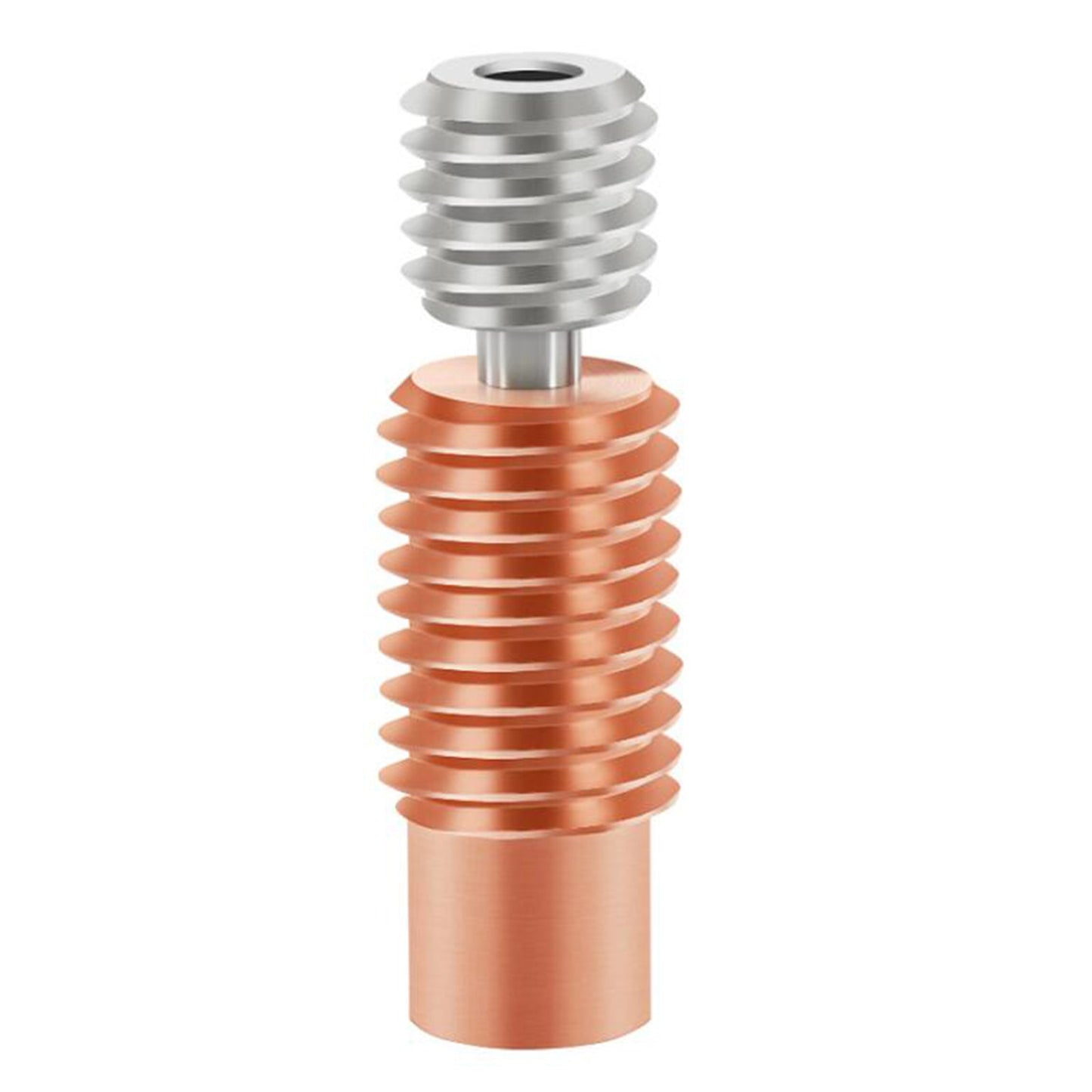 Bimetal Throat Replaces for V6 1.75mm 3D Printer Durable Threaded Version