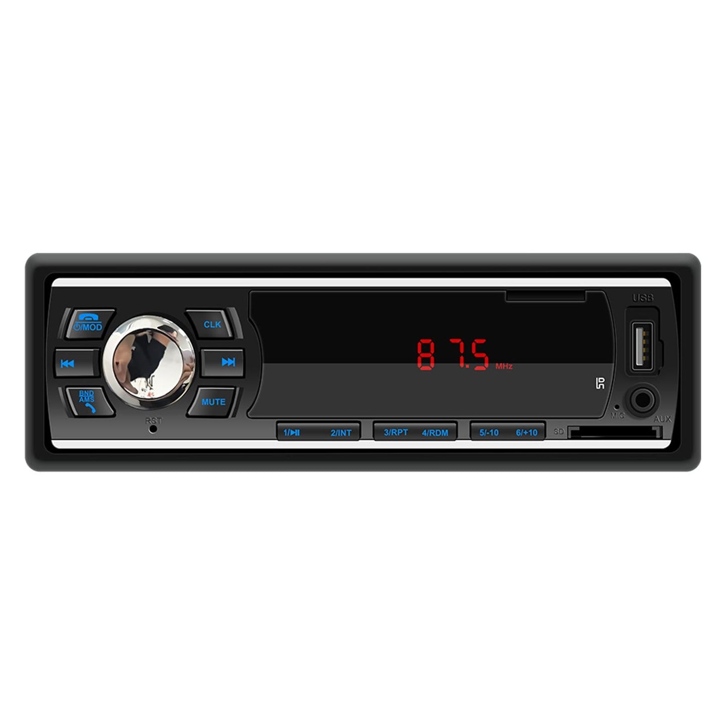 Car MP3 Player Stereo Built-in Microphone Wireless Multimedia FM Radio