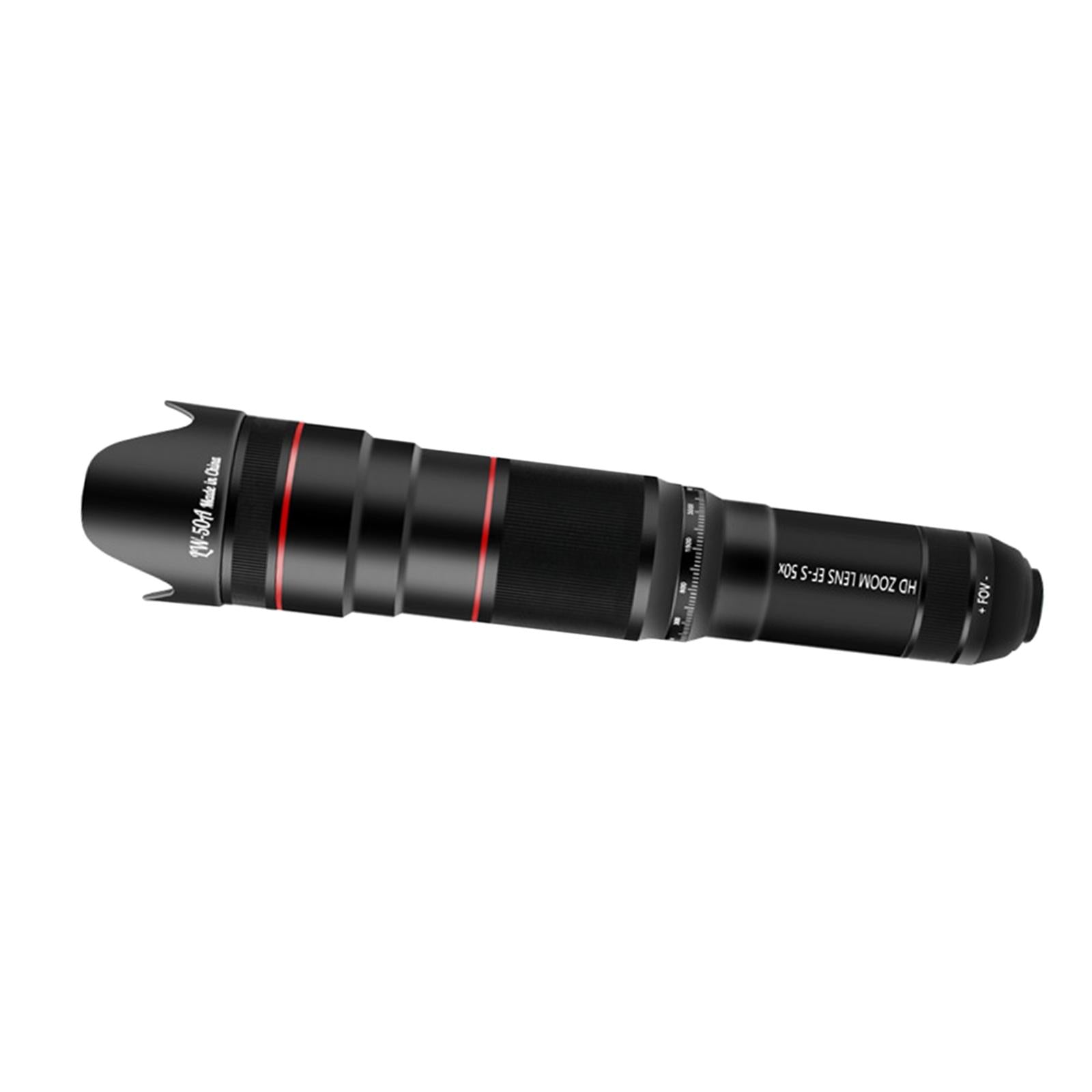 Zoom Optical HD Lens Monocular Telescope Tripod Clip for Cell Phone 50X