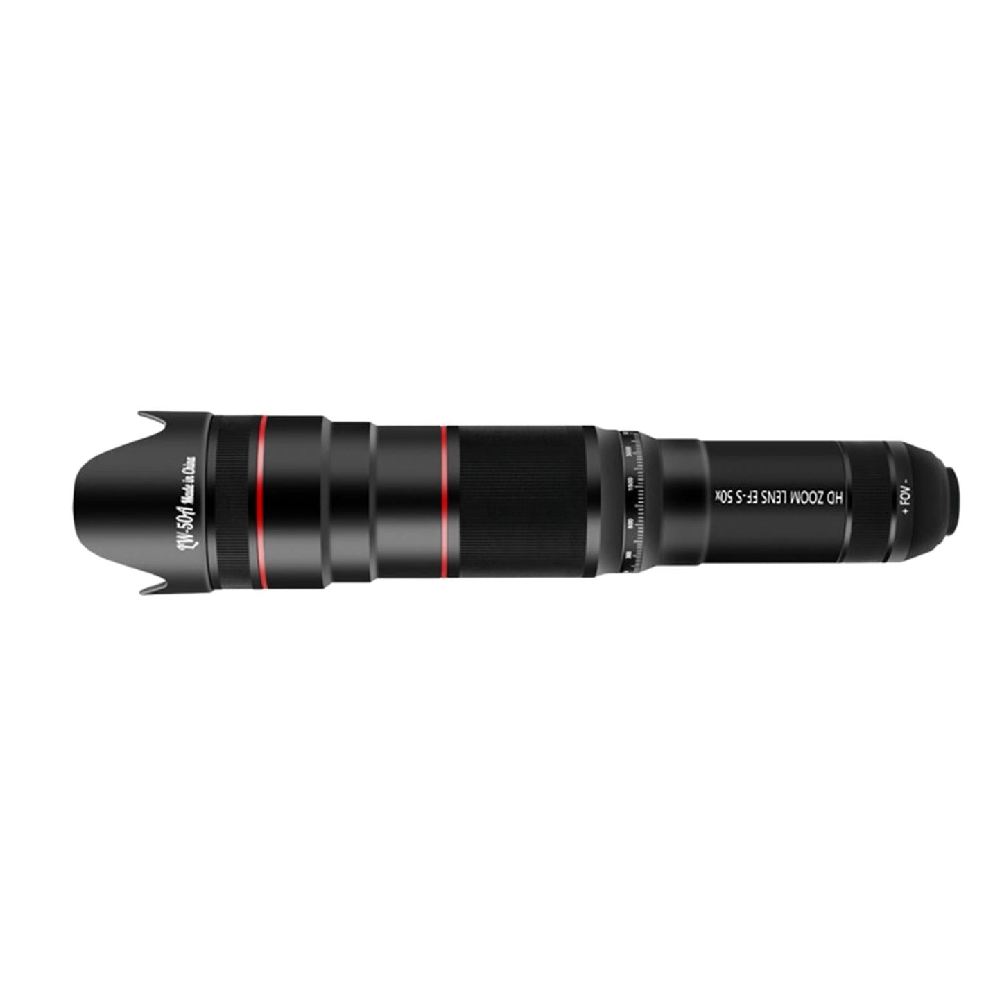 Zoom Optical HD Lens Monocular Telescope Tripod Clip for Cell Phone 50X
