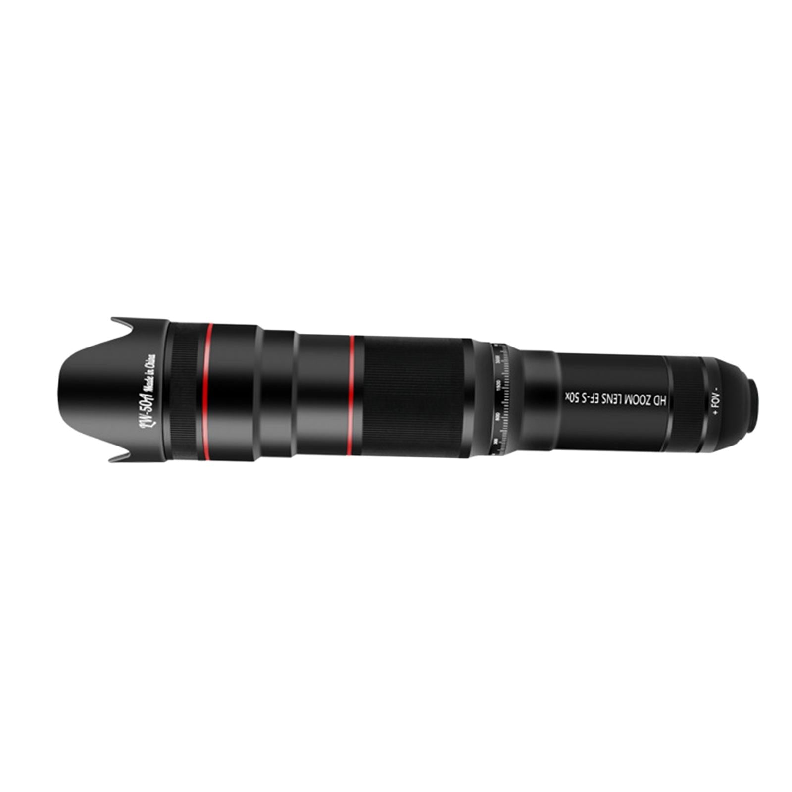Zoom Optical HD Lens Monocular Telescope Tripod Clip for Cell Phone 50X