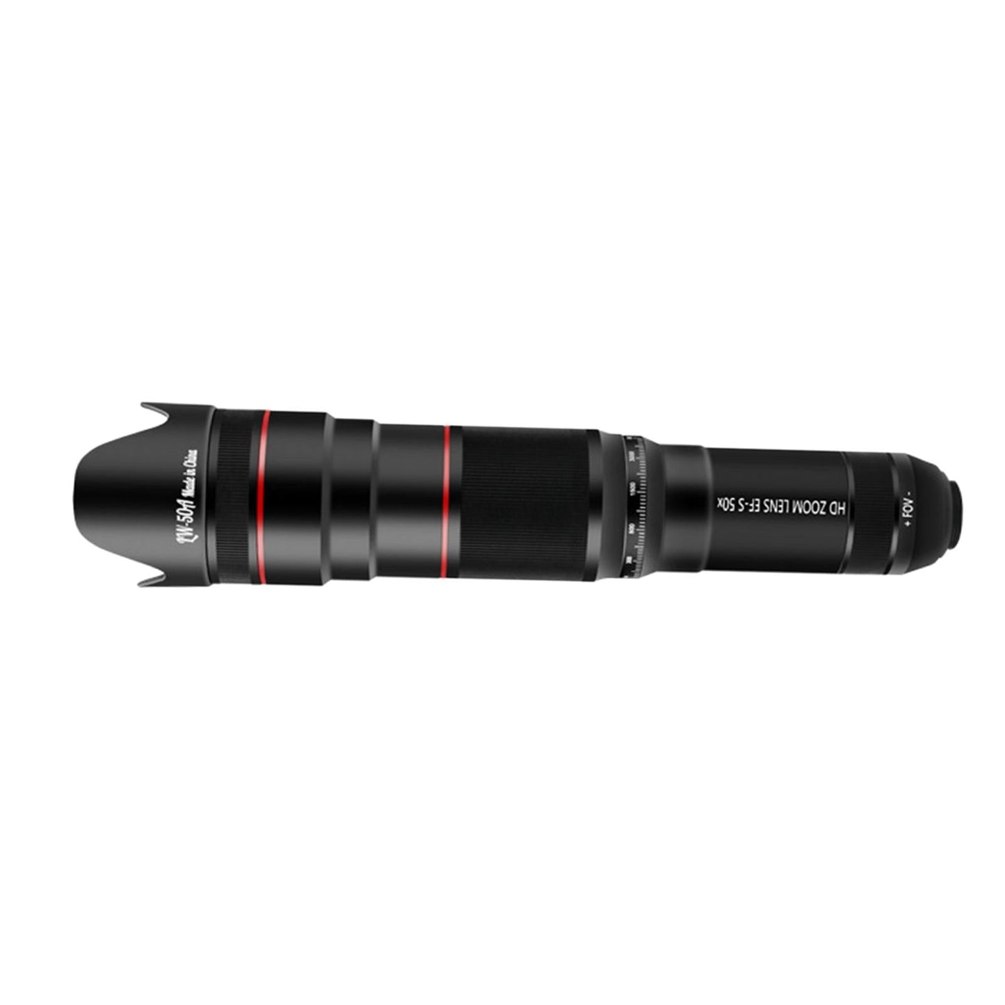 Zoom Optical HD Lens Monocular Telescope Tripod Clip for Cell Phone 50X