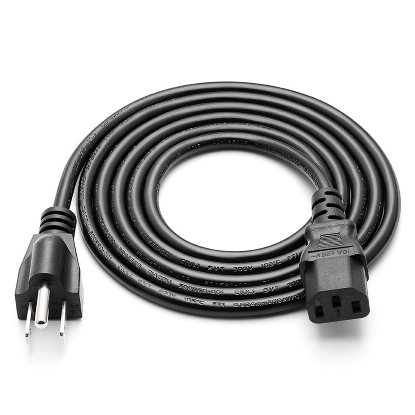 AC Power Supply Adapter Cord Cord Cable AC Adapters for Office Laptop 1m